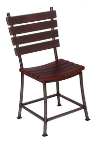 Wine Barrel Stave Back Dining Chair