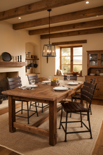 Wine Barrel Stave Back Dining Chair