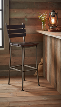 Wine Barrel Stave Back Bar Stool 30" 4087