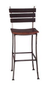 Wine Barrel Stave Back Bar Stool 30" 4087