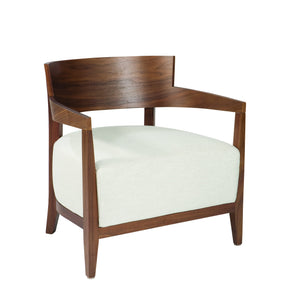 Volta Arm Chair Cream White