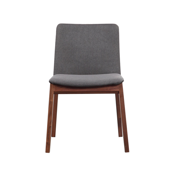 Deco Dining Chair Grey-Set Of Two