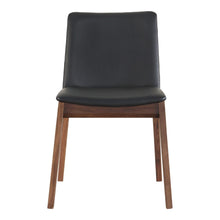 Deco Dining Chair Black Pvc-Set Of Two