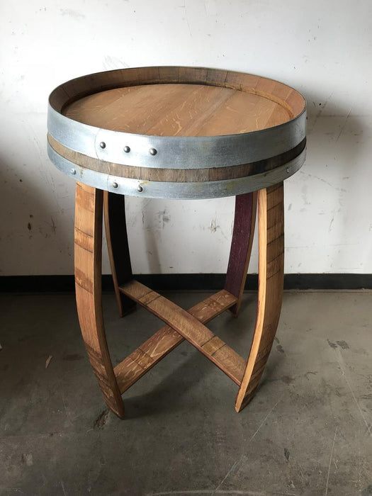 Wine Barrel Bistro Table