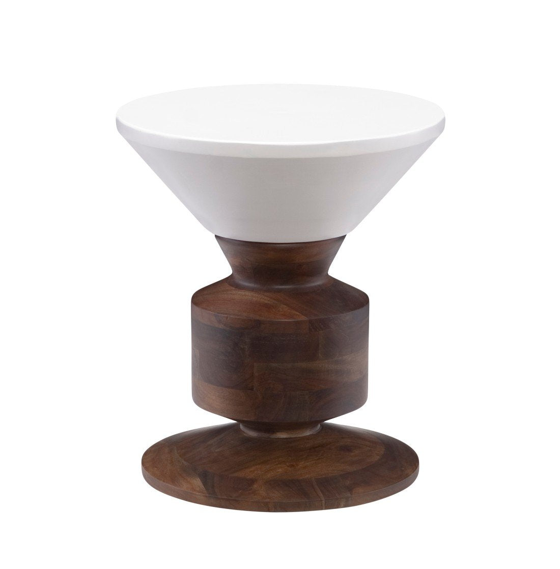 Hippo Stool White Top