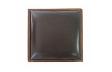 Wine Barrel Bar Stool Chocolate Leather 818C
