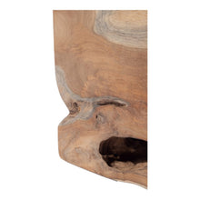 Natural Teak Wood End Table