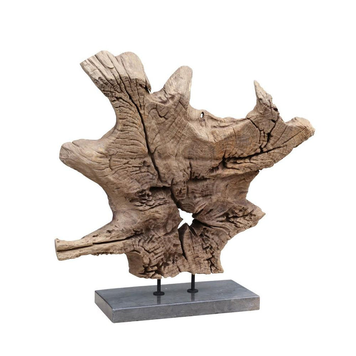 Dax Natural Teak Sculpture