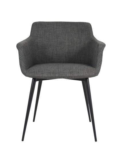 Ronda Arm Chair Grey-Set Of Two