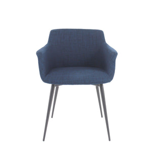 Ronda Arm Chair Blue-Set Of Two