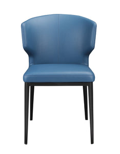 Delaney Side Chair Steel Blue-Set Of Two