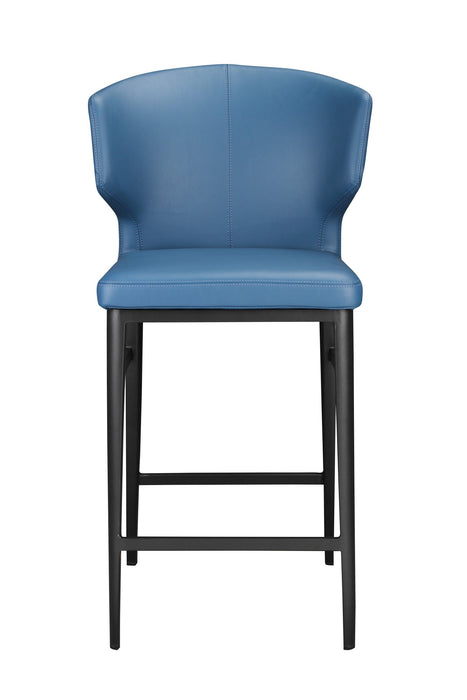 Delaney Counter Stool Steel Blue