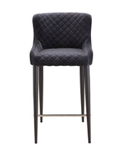 Etta Counter Stool Dark Grey