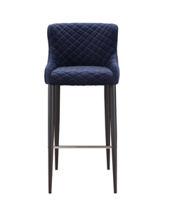 Etta Bar Stool Dark Blue