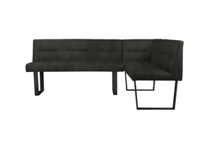 Hanlon Corner Bench Dark Grey