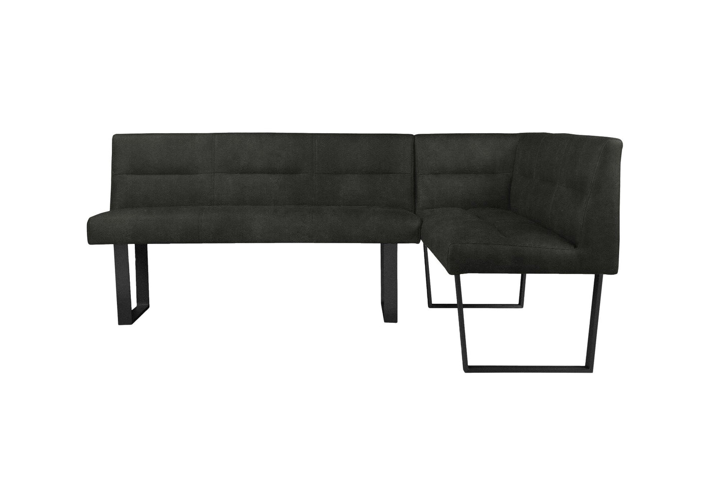 Hanlon Corner Bench Dark Grey