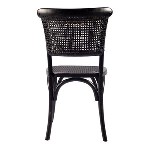 Churchill Dining Chair Antique Black-Set Of Two