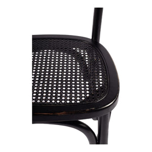 Churchill Dining Chair Antique Black-Set Of Two