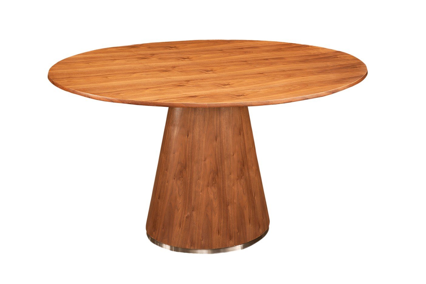 Otago Dining Table Round Walnut