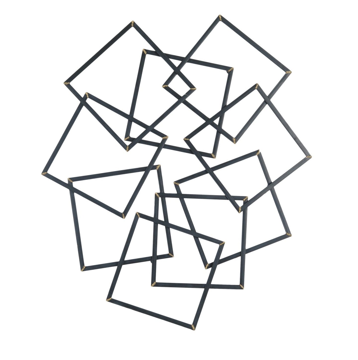 Quad Wall Art Black