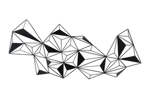 Qix Wall Decor Black