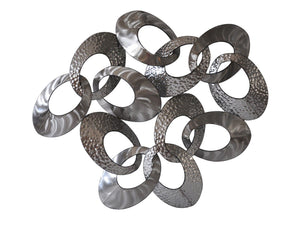 Looped Metal Wall Decor