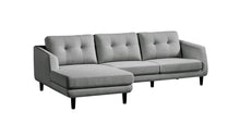 Corey Sectional Dark Grey Left