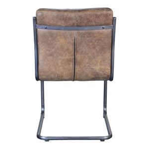Ansel Dining Chair Light Brown-Set Of Two