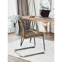 Ansel Dining Chair Light Brown-Set Of Two