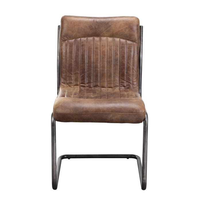 Ansel Dining Chair Light Brown-Set Of Two