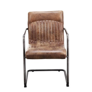 Ansel Arm Chair Light Brown-Set Of Two