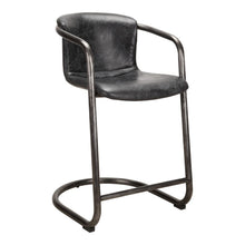 Freeman Counter Stool Antique Black-Set Of Two