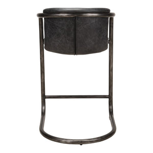Freeman Counter Stool Antique Black-Set Of Two