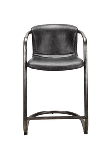 Freeman Counter Stool Antique Black-Set Of Two