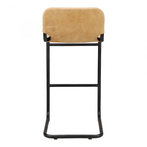 Baker Counter Stool Tan-Set Of Two