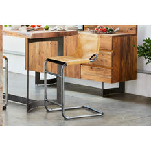 Baker Counter Stool Tan-Set Of Two