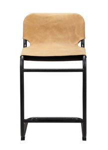Baker Counter Stool Tan-Set Of Two