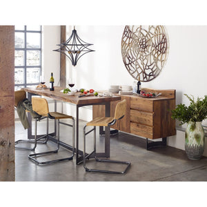 Baker Counter Stool Tan-Set Of Two