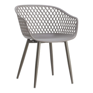 Piazza Outdoor Chair Grey-Set Of Two
