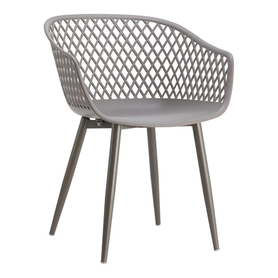 Piazza Outdoor Chair Grey-Set Of Two