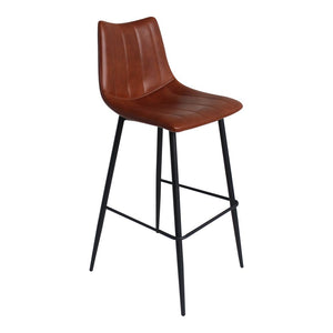 Alibi Modern Barstool Brown-Set Of Two