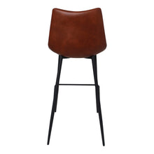 Alibi Modern Barstool Brown-Set Of Two