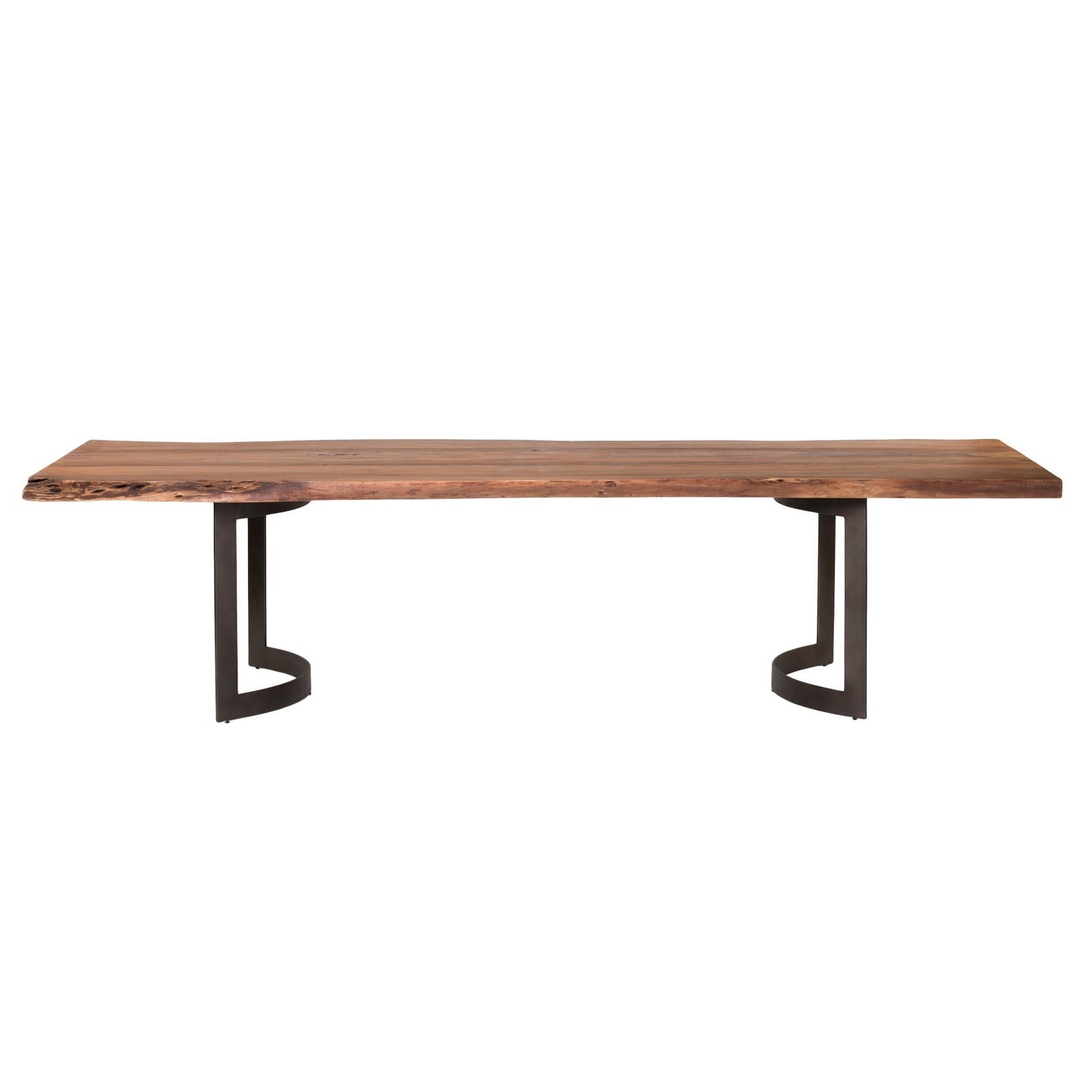 Bent Dining Table Large Smoked