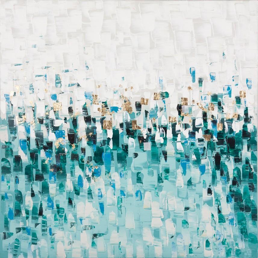 Blue Gradient Wall Decor