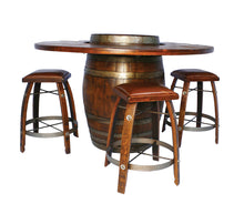 Wine Barrel Bistro Table by 2 Day Designs WV103*