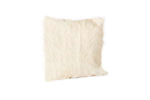 Goat Fur Pillow Natural