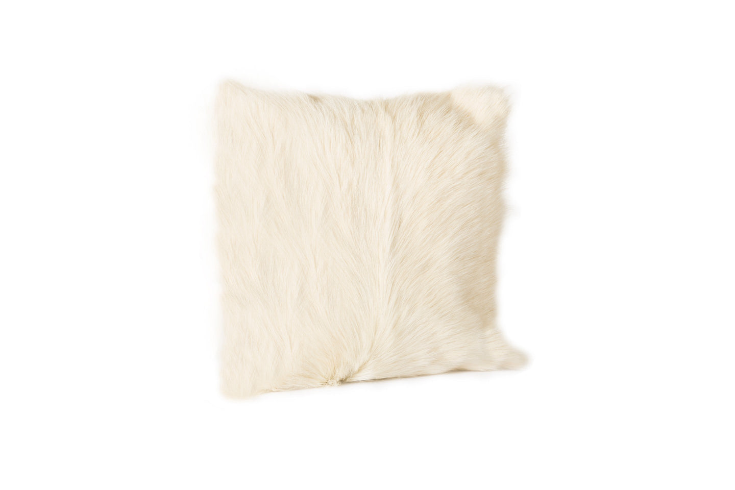 Goat Fur Pillow Natural