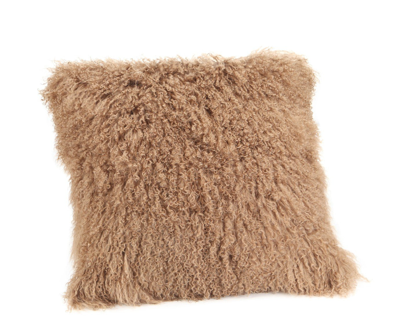 Lamb Fur Pillow Large Natural