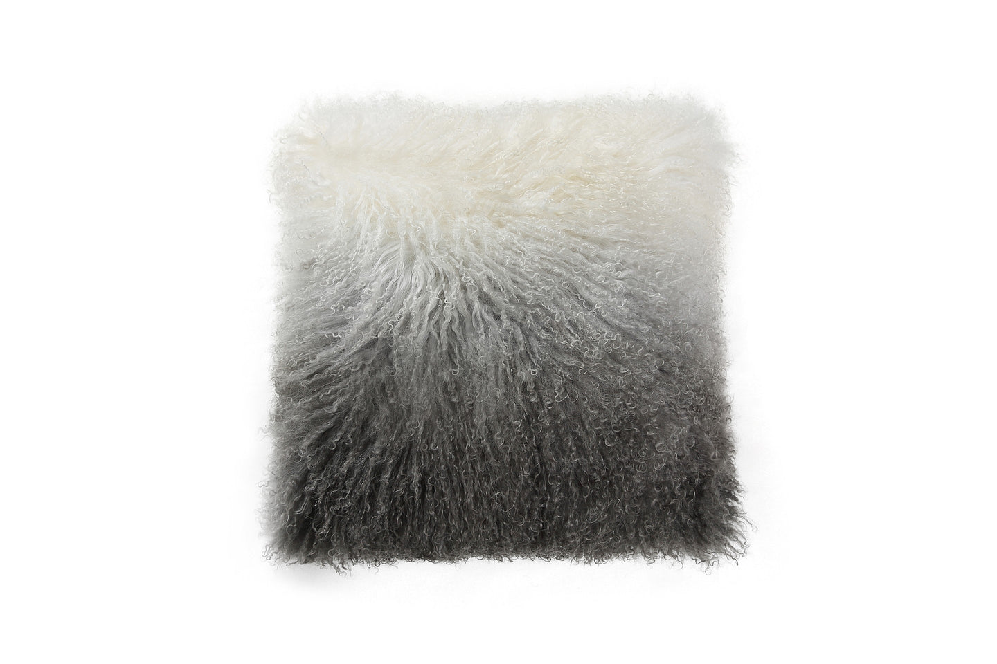 Lamb Fur Pillow Light Grey Spectrum