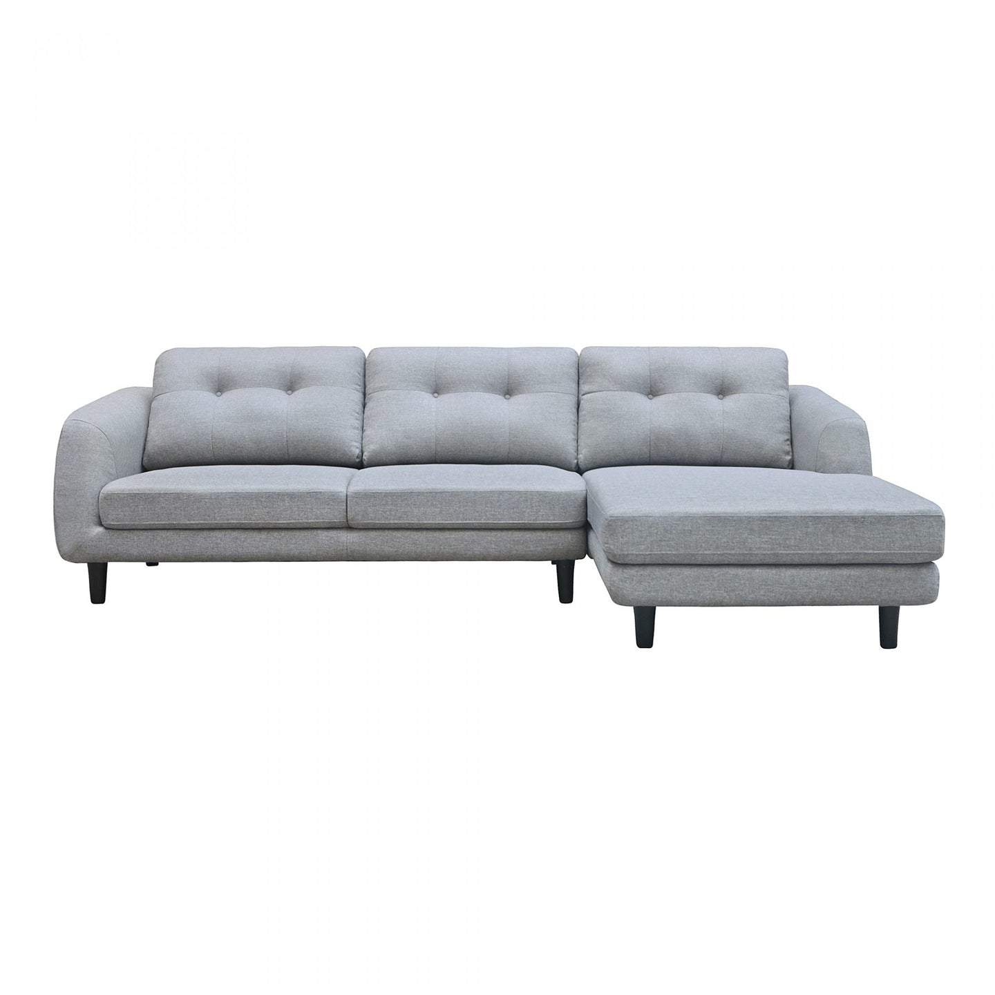 Corey Sectional Dark Grey Right